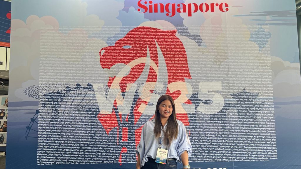 Ma Cristina Gammuac RTRP at World Sleep 2025 Singapore