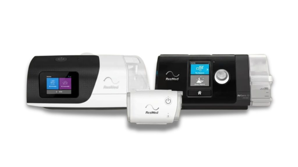 ResMed CPAP machines displayed for buyers in Philippines